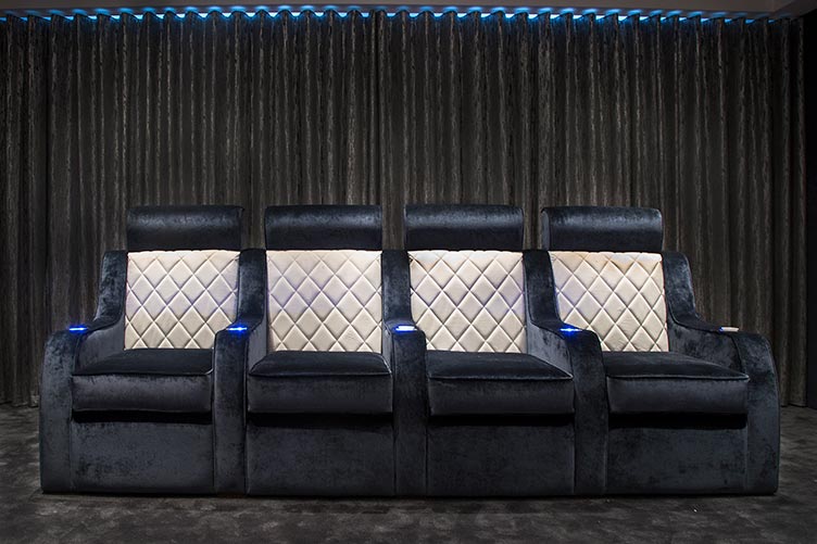 Upholstered Cinema Seats